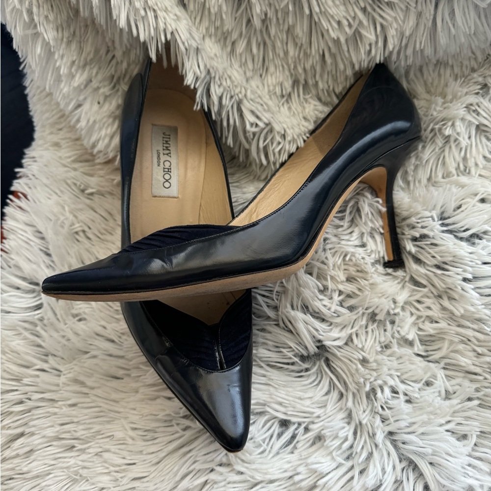 Navy Jimmy choo